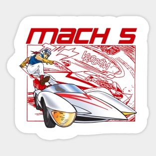 Speed Racer - Mach 5 III Sticker